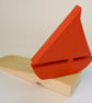 Door wedge with a yatch or boat. Ideal for seaside cottage or beach hut.  - Image 2