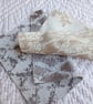 Golden Brown Slow Stitching kit(large) - upcycled and zero waste textiles  - Image 7