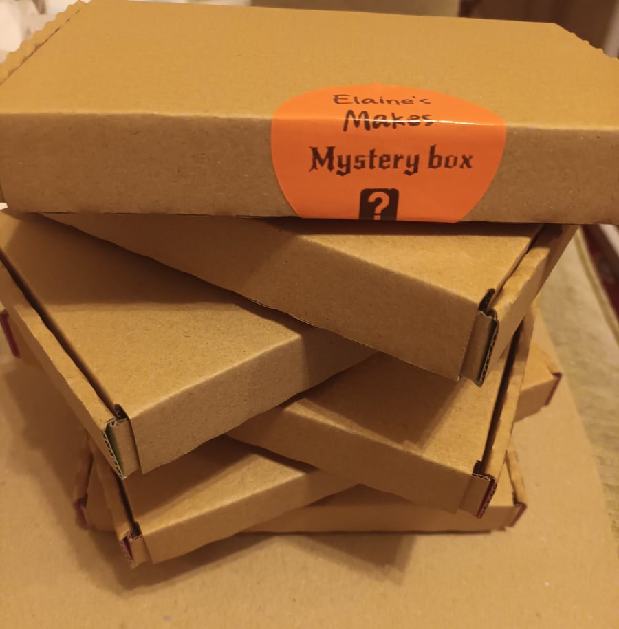 MYSTERY BOX containing Hand sewn wool blend felt items (cuteness overload)
