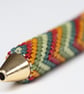Beadwork Keyring and Mini-pen in Autumn Colours - Image 4