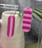 Reversible mismatch earrings. - Image 3