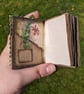 OOAK Handmade Mini Journal With Sculpted Cover  - Image 2