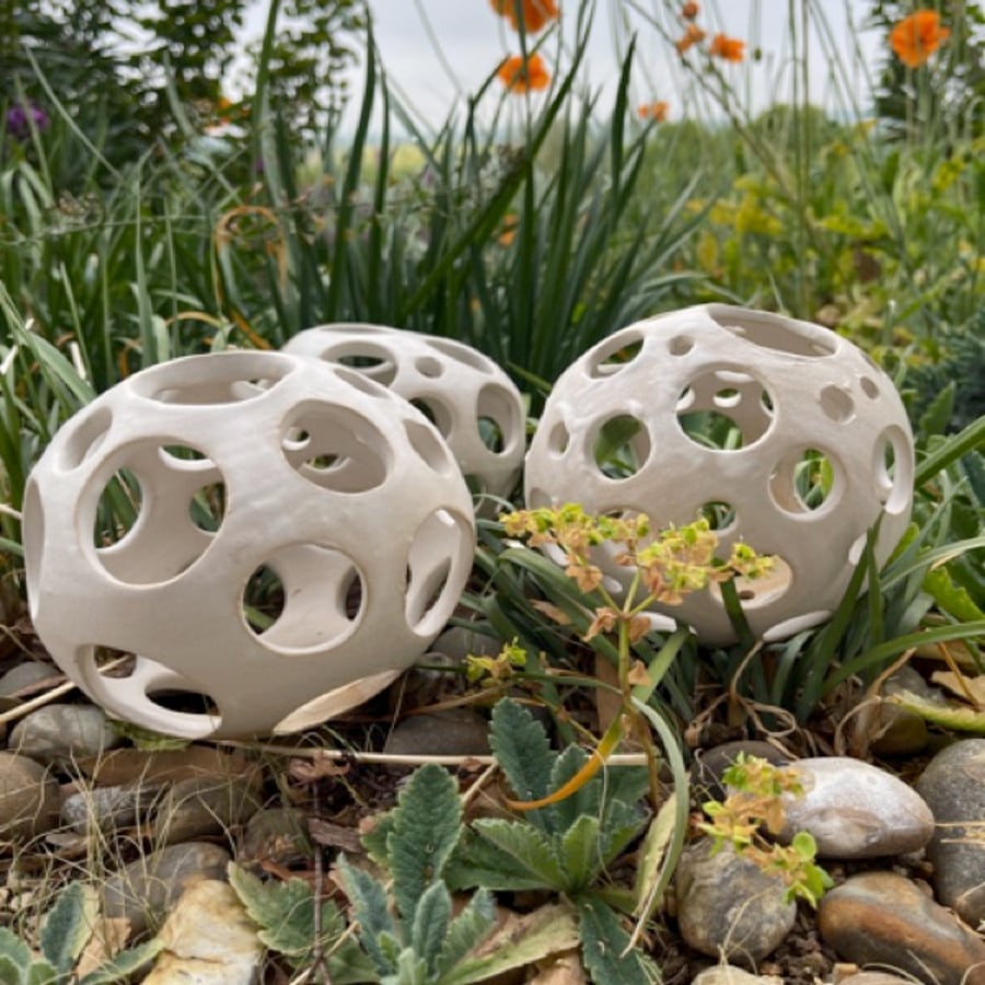 Handcrafted and cut Spheres- Home Decor