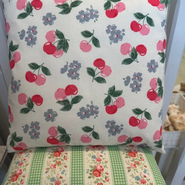 Cath kidston Cherry Fabric Cushion Cover