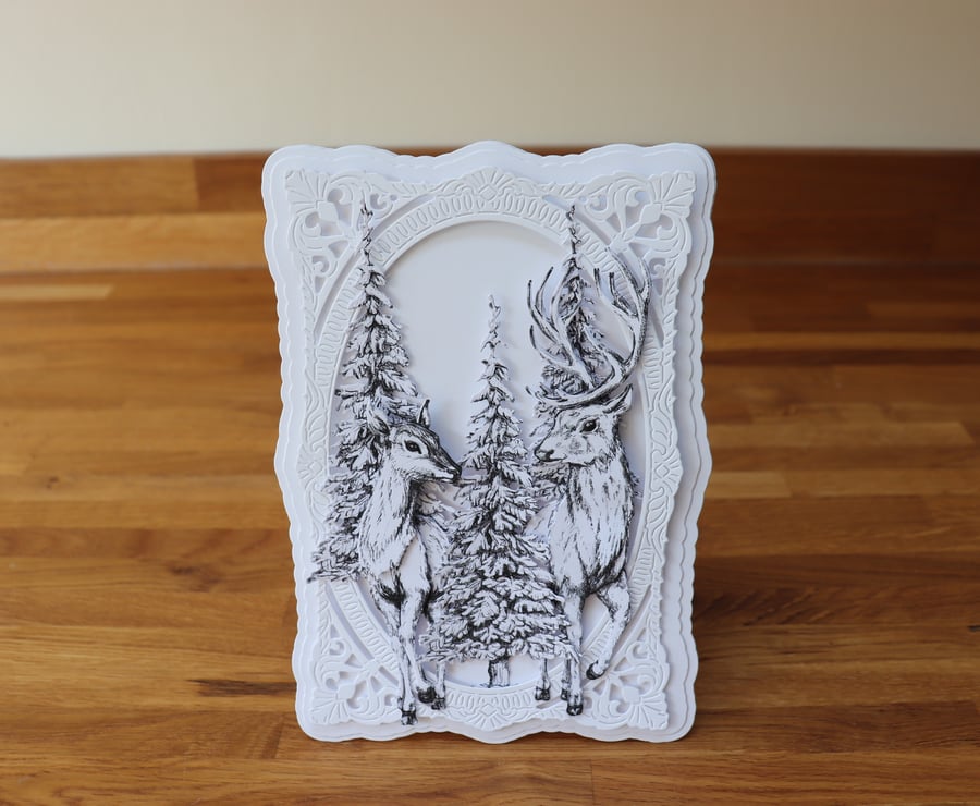 Nature's beauty pencil style, Christmas