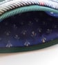 Coin purse Mackenzie Dress Tartan green and blue wool. - Image 5