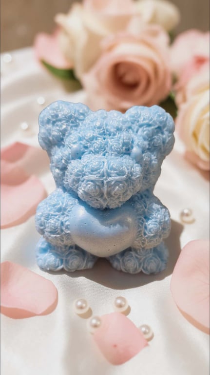 Teddy soap Gift set  Eucalyptus and Peppermint