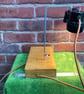 Banker’s Desk Lamp, Repurposed WW2 Army Field Telephone Bakelite Handset - Image 4