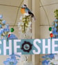 She Shed Decorative Wooden Hanging  - Image 2