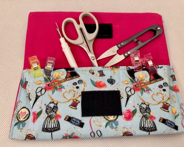 Nanna Pouch - small accessories storage pouch - fabric wallet