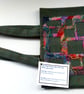 Handcrafted embroidered and appliqued unique sage green shoulder bag. - Image 5