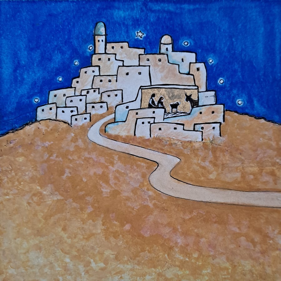 O Holy Night.  Pack of 6 cards. 