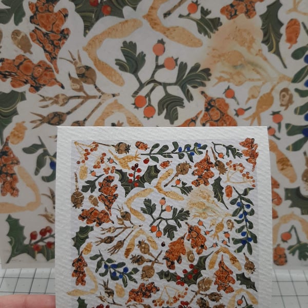 Perfectly Imperfect Autumn Leaves Sample Print