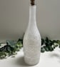 Decoupage Upcycled Glass Bottle Light - Blue Tit, Home Decor, Nature Inspired - Image 3