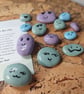 Beach besties - painted pebble friends 