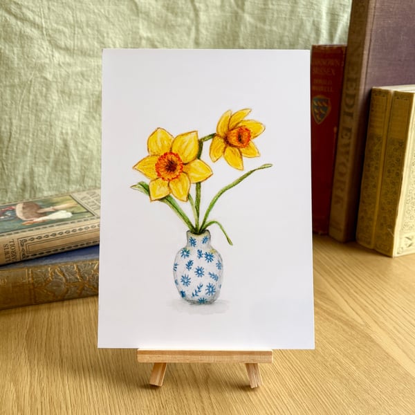 Daffodils - Art Print A5 or A4