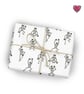 Dancing Skeleton wrapping paper, spooky Halloween gift wrap - Image 4