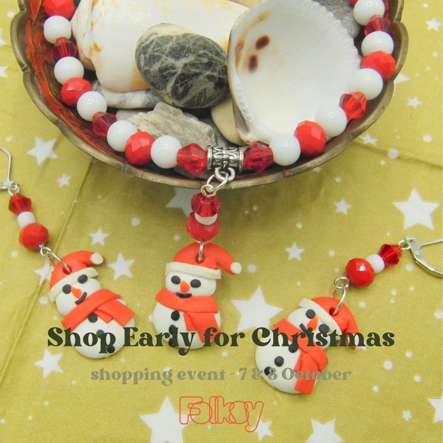 Snowman pendant on sale