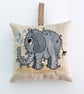 Raggy Elephant Linen Lavender Bag  - Image 2