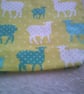 Sheep on Lime Green Shoulder Bag - Image 4