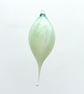 Blown Glass Green Bauble Decoration - Image 2