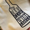 Tote bag. Wine book club. Reusable tote bag. Perfectly imperfect 