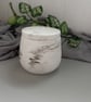Brown and White Marble Celestial Trinket Jar Star Jewellery Pot 