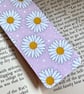 Spring Daisy Pink Bookmark, Plant Bookmark, Floral Bookmark. - Image 4