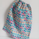 P.E bag, toy storage bag, back to school, drawstring bag, hot air balloons