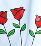 Eternal Rose Stained Glass Flower on Stem - Handmade Forever Rose - Image 2