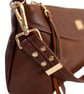  Elland - Chocolate Brown Leather Handbag - Handcrafted from Rescued Leather - Image 4
