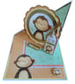 Twisted Easel Monkey Card. Birthday Card for Kids, Cute Jungle Animal Card - Image 8