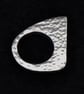 Hammered Sterling Silver Ring - Image 1