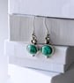 Malachite dangle earrings - Image 5