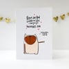 Valentines poo cat card!