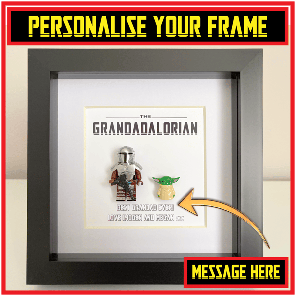Personalised Star Wars Fathers Day Gift Grandad Birthday Christmas Gift
