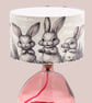 Rabbit Design Lampshade Art Lampshade - Lampshade - Cute Fun Lampshade  - Image 1
