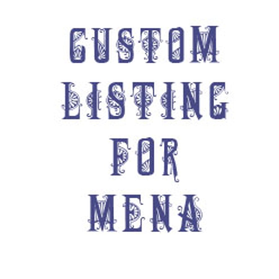 Custom Listing for Mena set of four mismatched vintage dining chairs