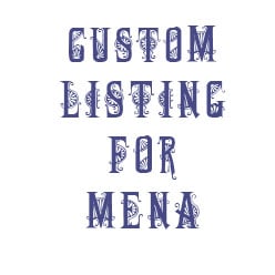 Custom Listing for Mena set of four mismatched vintage dining chairs