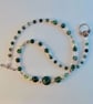 Moss Agate, Rose Quartz & Crystal Necklace, Anniversary, Birthday, Gifts For Her - Image 2