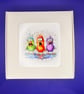 Quirky Watercolor Bird Ceramic Coasters (Set of 4) - Image 3