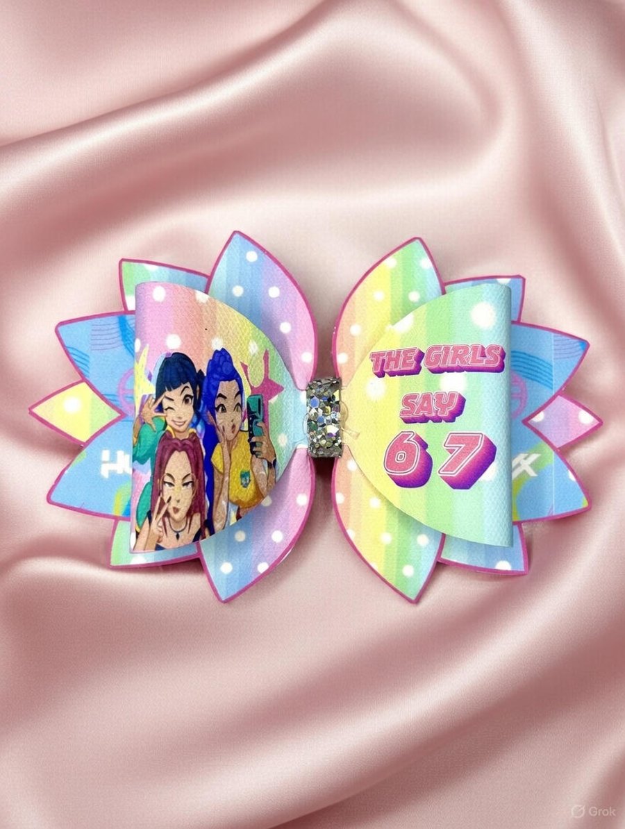 Large K-pop hair bow 