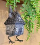 Spun Cotton Baba Yaga Hut Black - Image 10