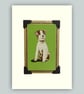 Wire Fox Terrier Greeting Card - Image 1