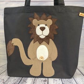 Lion Organic Cotton Tote