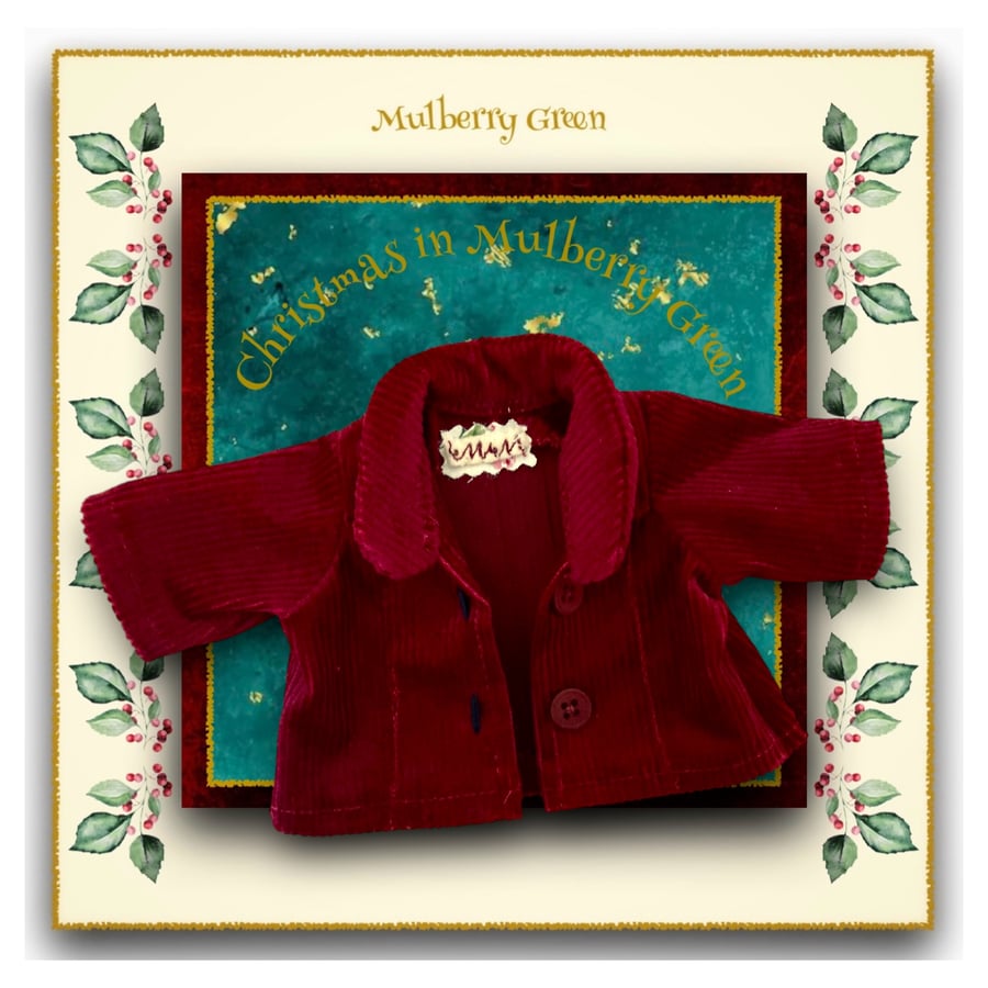 Burgundy Corduroy Jacket