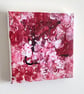 Crimson Pulse 4 - Original Textured Acrylic Abstract Painting