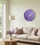 "Lavender Dreams"Original Handmade Abstract Acrylic Painting - Image 2