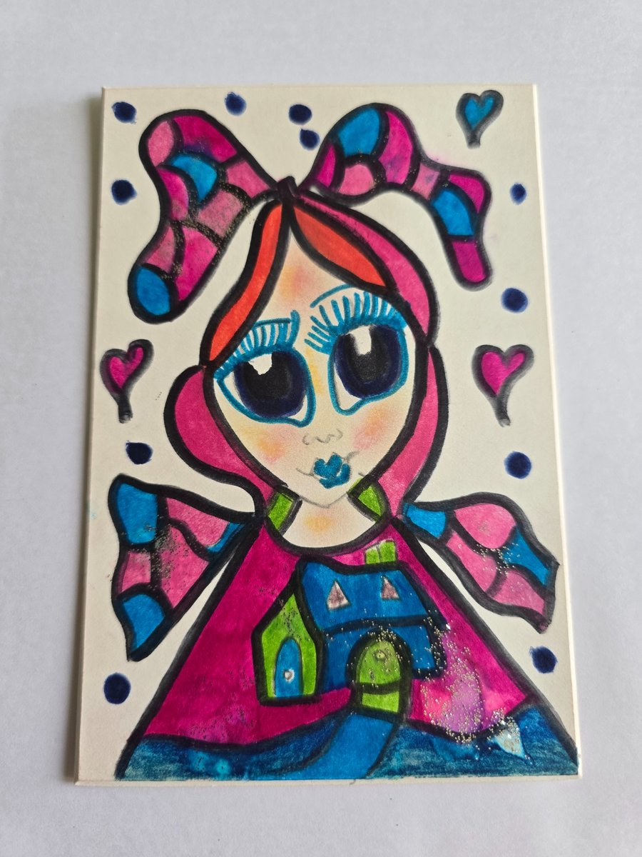 Christmas Fairy Drawing 