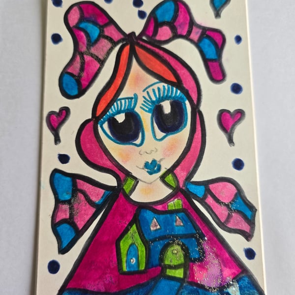 Christmas Fairy Drawing 